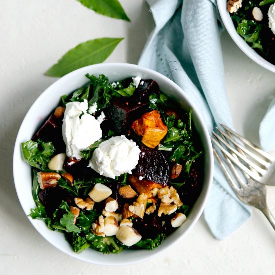 Beetroot, Sweet Potato and Kale