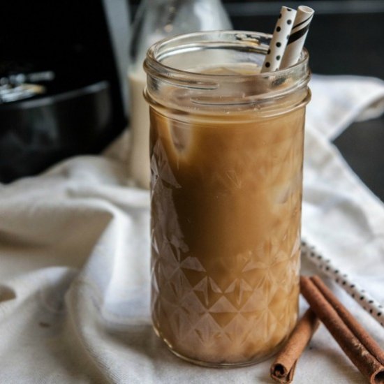 Cinnamon Vanilla Dolce Iced Coffee