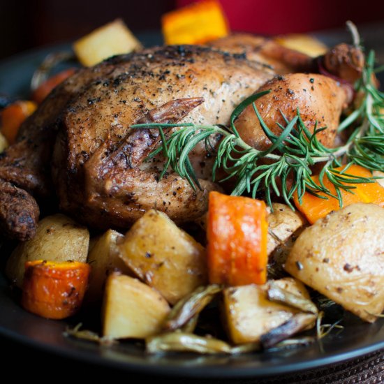 Lemon, Garlic and Rosemary Chicken