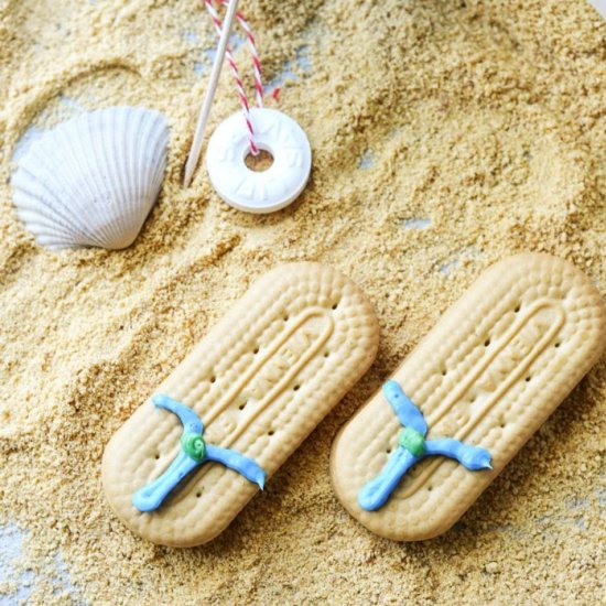 Flip Flop Cookies