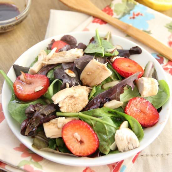 Strawberry Chicken Summer Salad