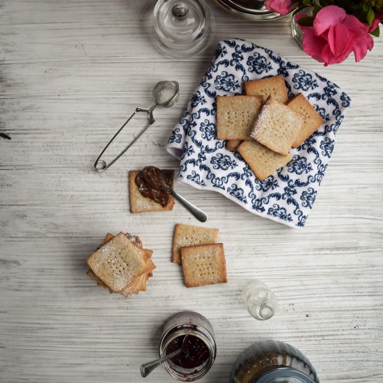 Sunflower Seed Halva Tea Biscuit