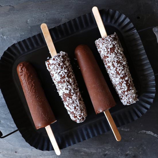 Vegan Fudge Pops