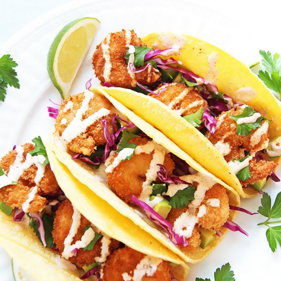 Crispy Shrimp Tacos