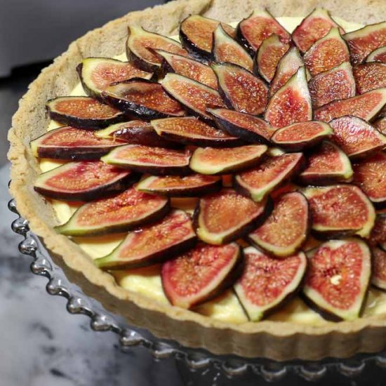 Fresh Fig Tart with Mascarpone