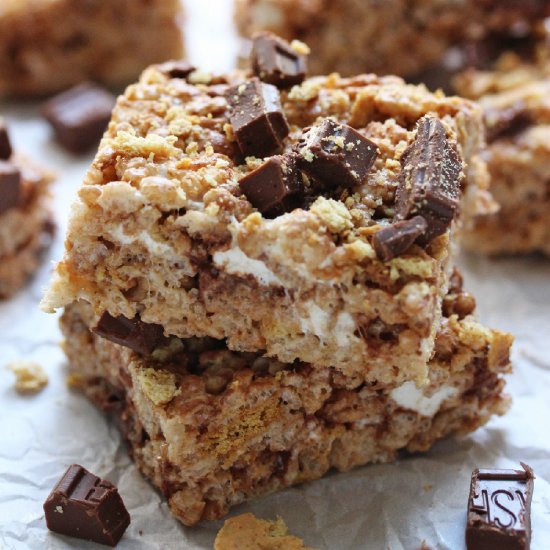 S’mores Rice Krispies Treats