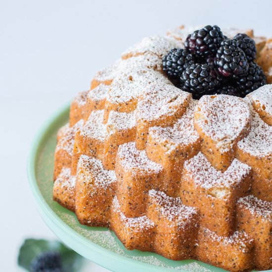 Lemon Poppy Seed Bundt Cake