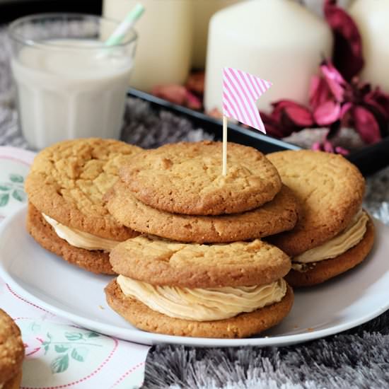 Peanut Butter Sandwich Cookies