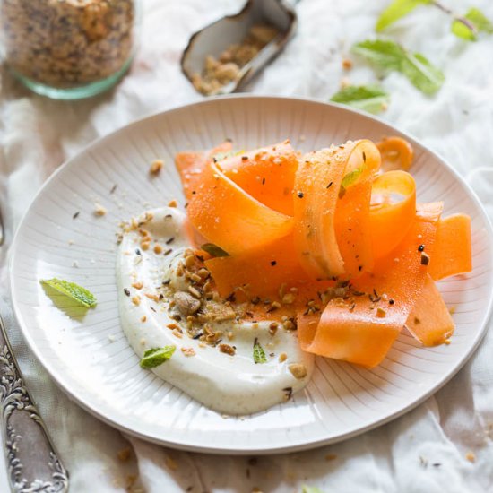 Carrot Salad with Yogurt Dressing