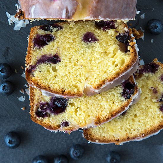 Lemon Blueberry Pound Cake