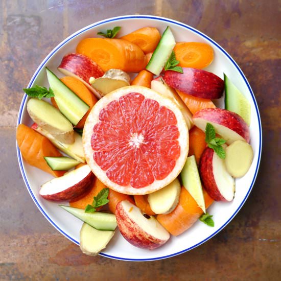 Carrot, Apple and Ginger Juice