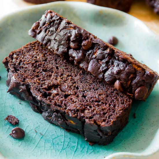 Double Chocolate Zucchini Bread