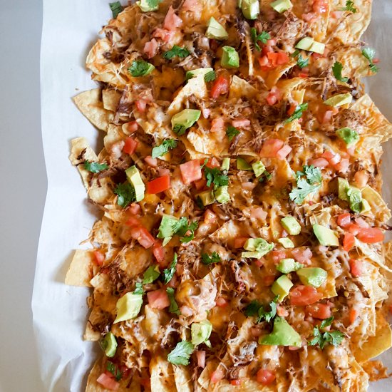 Loaded Beefy Nachos