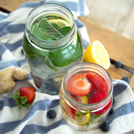 Fruit and Herb Infused Water