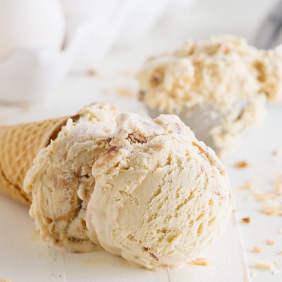 Salted Caramel Ice Cream with Fudge