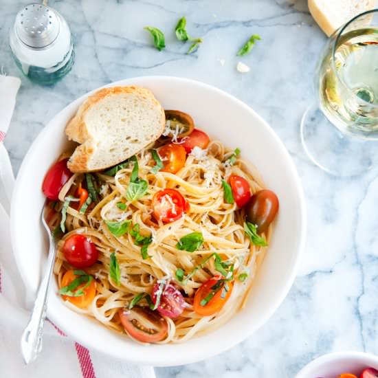 Summertime Linguine Pasta