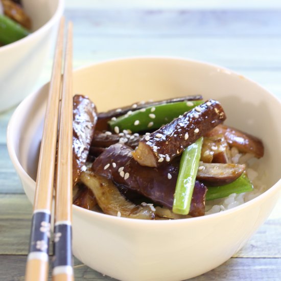 Chinese Garlic Eggplant