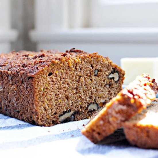 Spiced Summer Squash Quick Bread