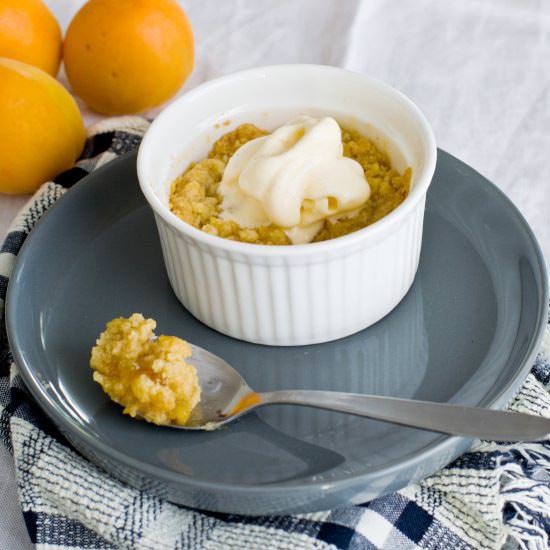 Apricot Crumble