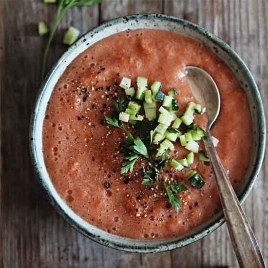 Easy Tomato Gazpacho