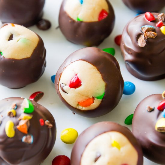 Peanut Butter M&M Truffles