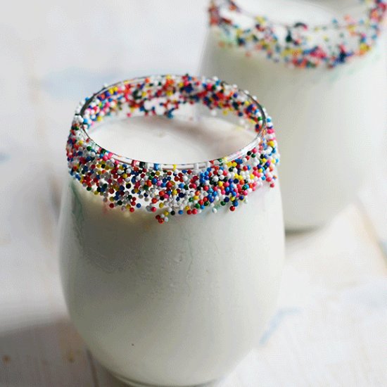 Rainbow Frozen Yogurt Shake