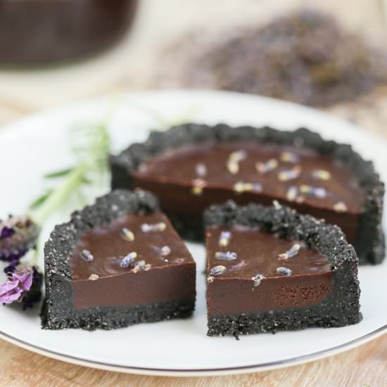 Lavender Chocolate Tarts