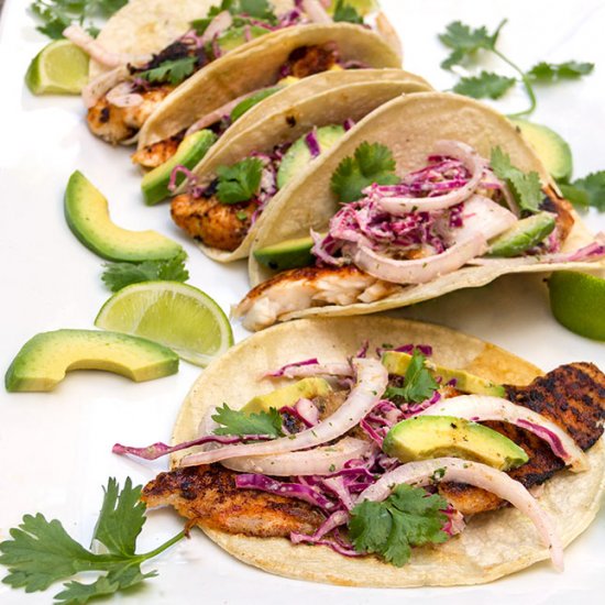 Blackened Fish Tacos