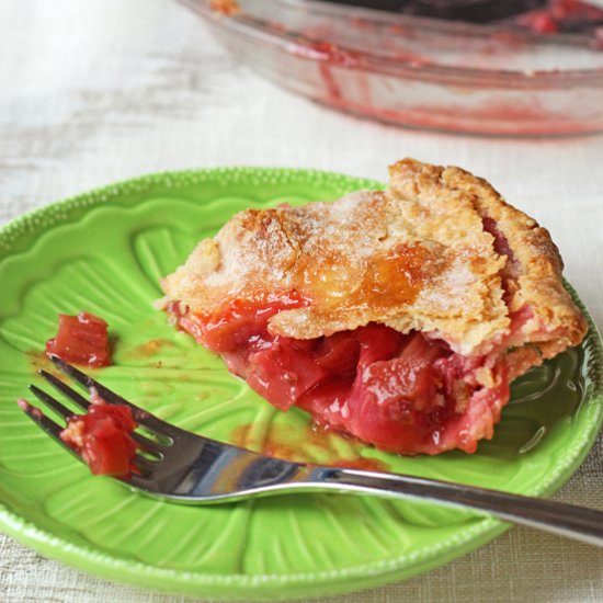 Strawberry Rhubarb Pie