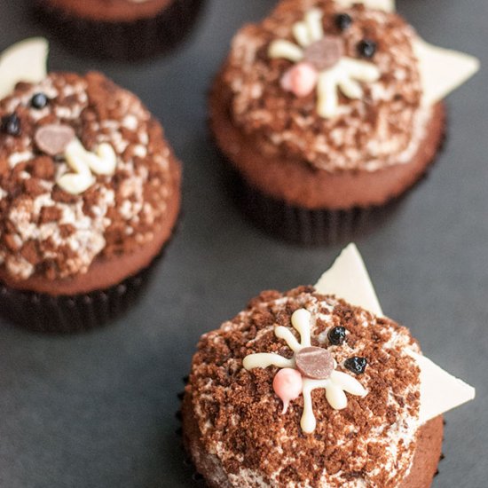 Cat & Dog Cupcakes