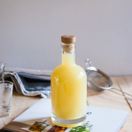 How to Make Overnight Limoncello