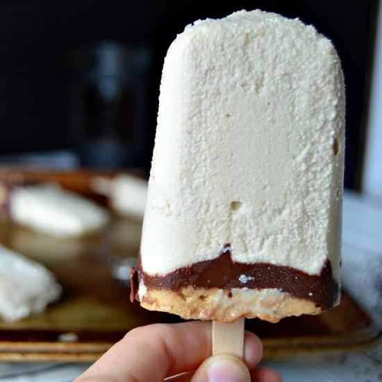 Vegan Tiramisu Popsicles