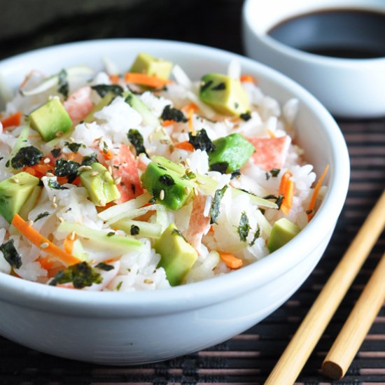 Slacker Sushi Bowls