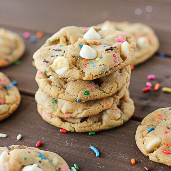 Birthday Cake Cookies