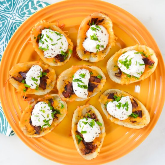 Fully Loaded Baked Potato Skins