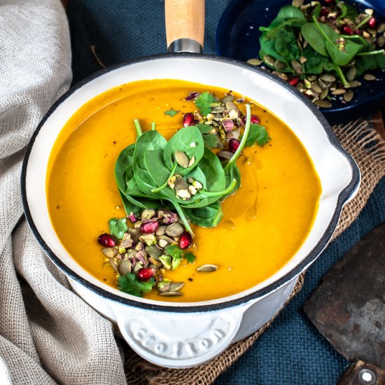 Pumpkin, Fennel and Apple Soup