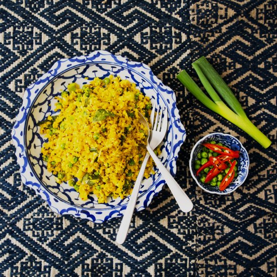 Cauliflower ‘Rice’ Pilau