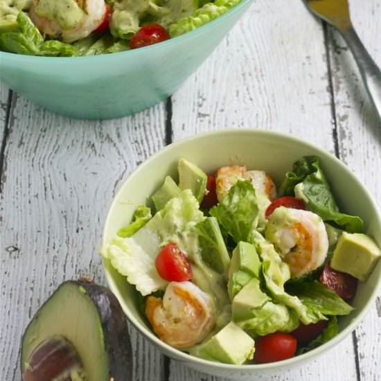 Cilantro Lime Shrimp Salad