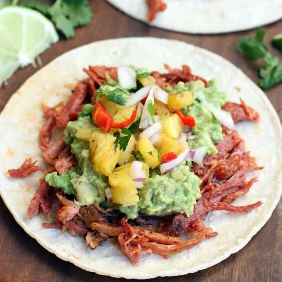 Shredded Pork Tacos