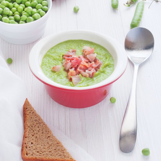 Сream Soup of Green Peas