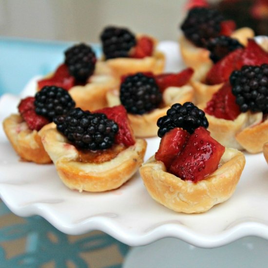 Berry & Brie Tarts