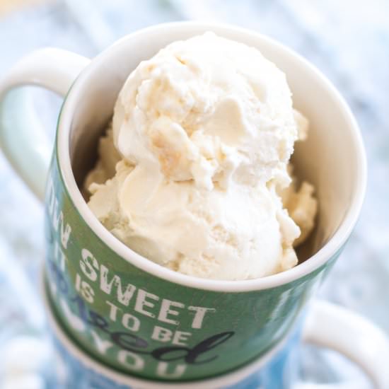 Toasted Marshmallow Ice Cream