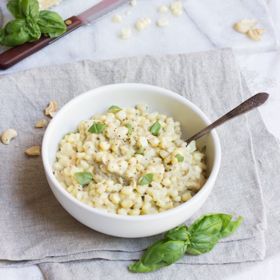 Cashew Creamed Corn