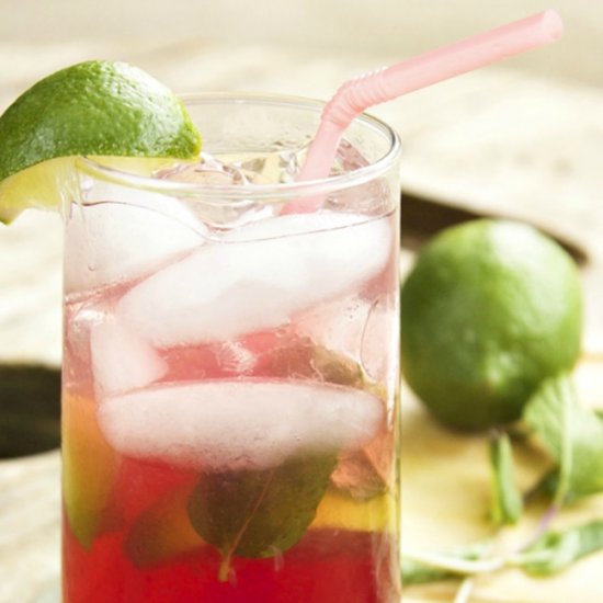 Wildberry Mojito Cocktail