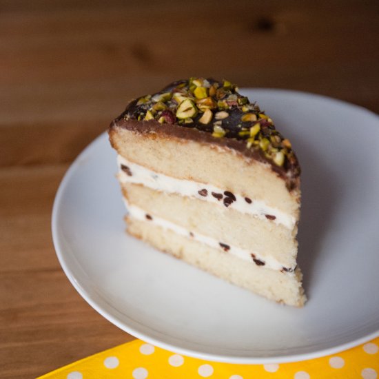 Cannoli Cream Cake