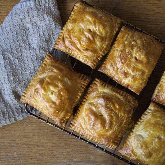 Cheese and Potato Puff Parcels