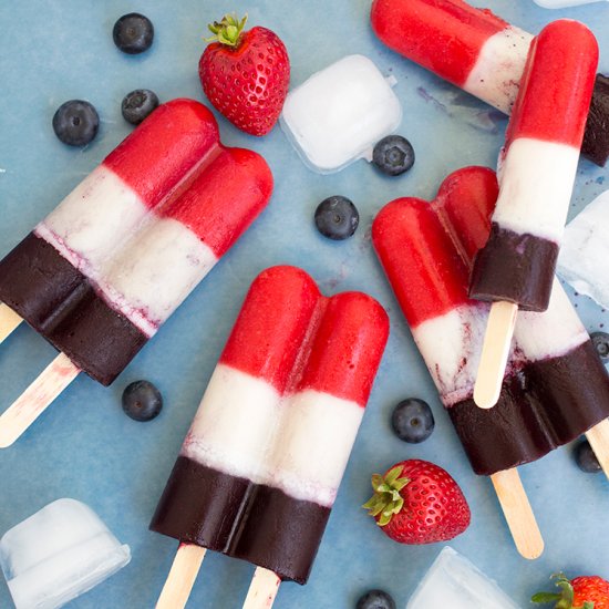 Firecracker Ice Pops