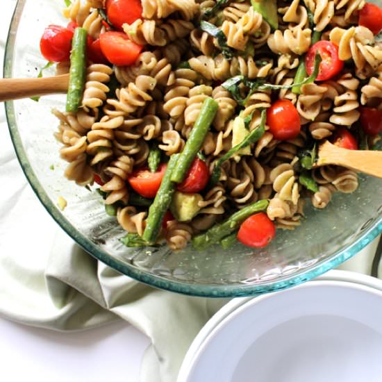 Balsamic Veggie Pasta Salad