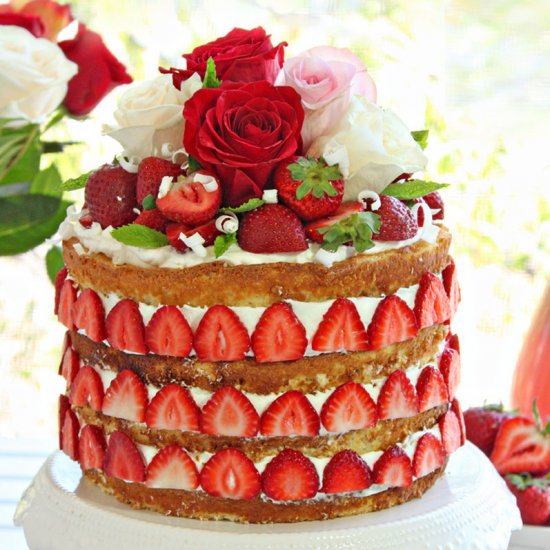 Strawberry Rhubarb Shortcake