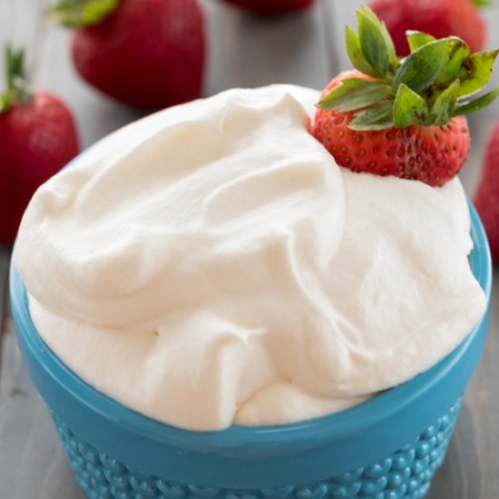 Marshmallow Whipped Cream